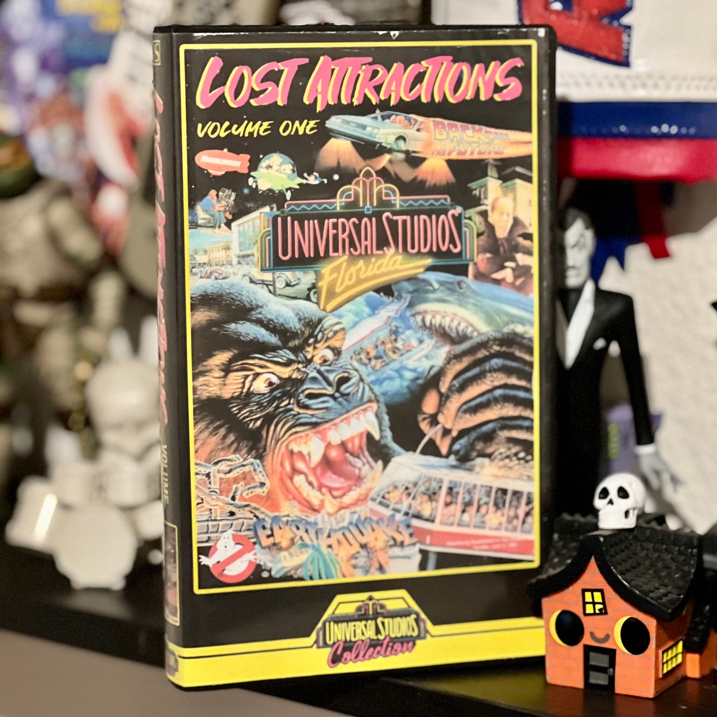 Lost Attractions Vol 1 VHS Art Piece