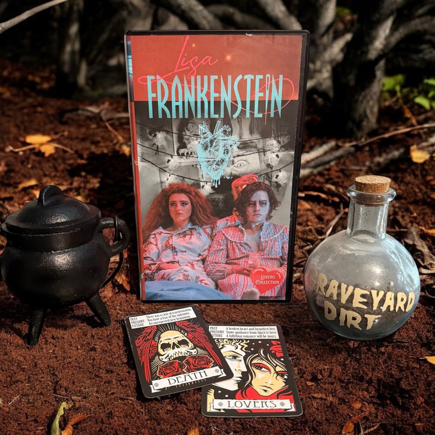 Lisa Frankenstein VHS Art Piece