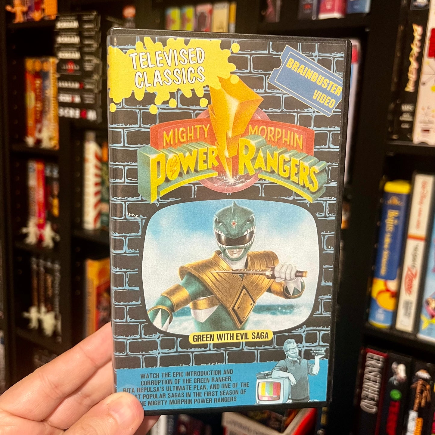 TV Classics - Green with Evil VHS Artpiece