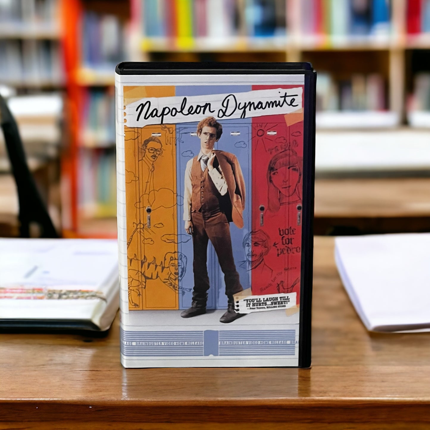 Napoleon Dynamite VHS Art Piece