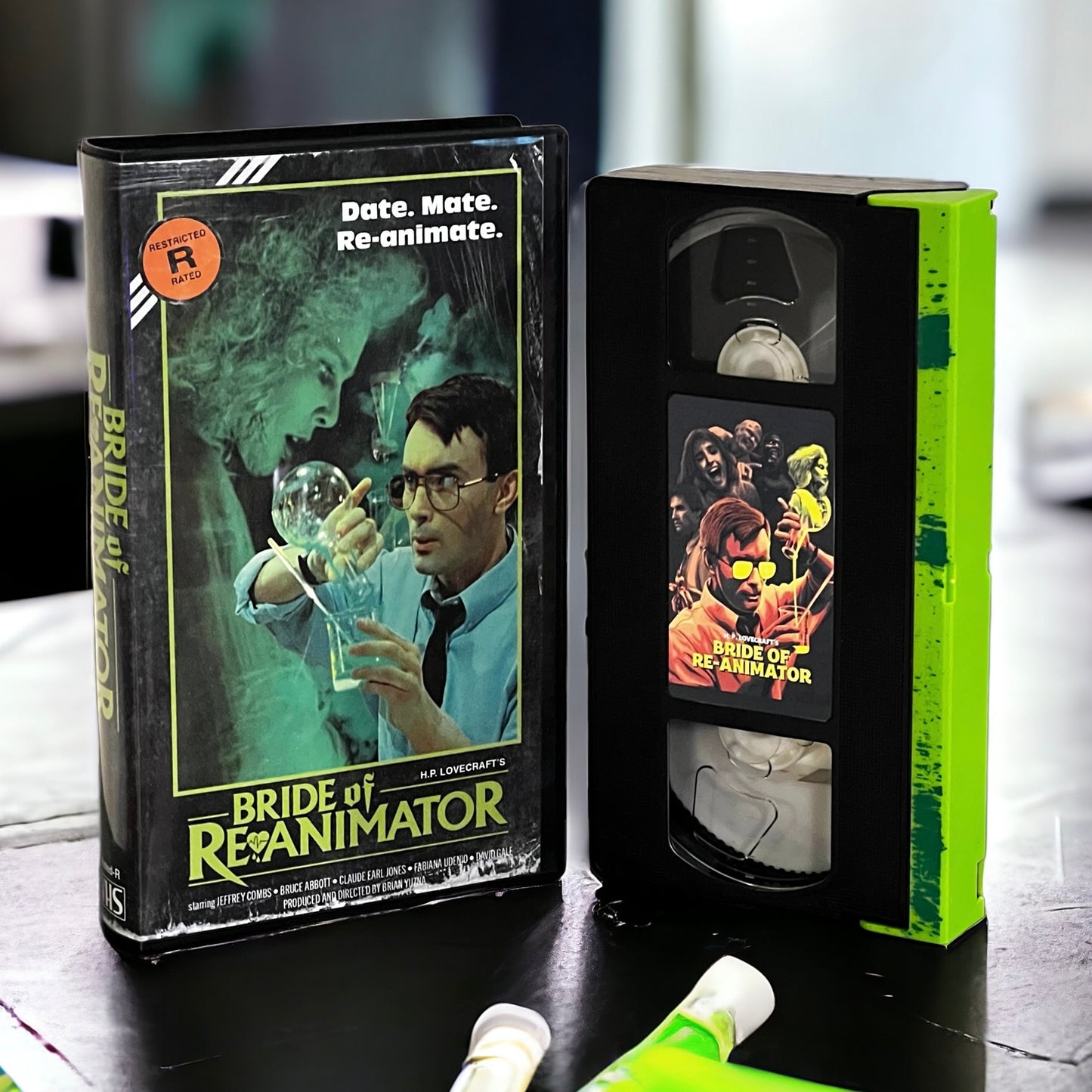 Bride of Re-Animator VHS Art Piece