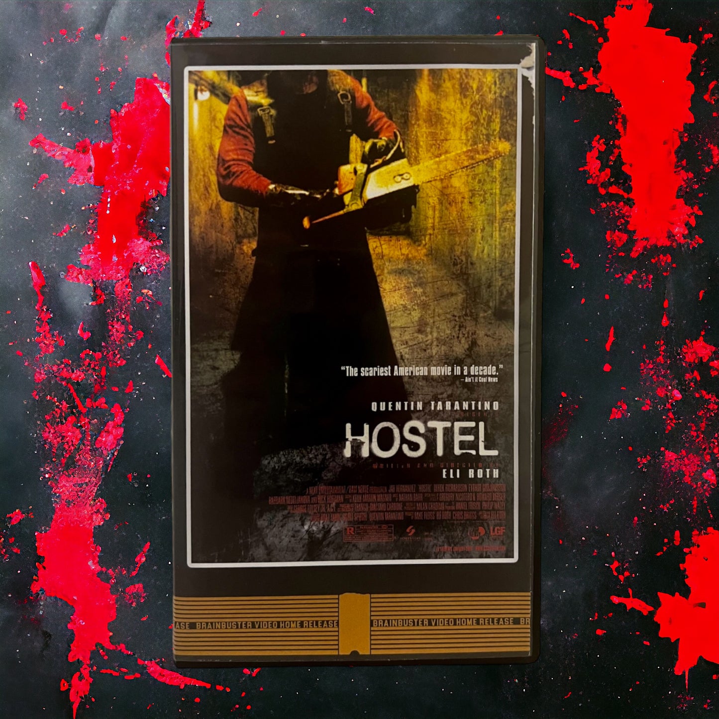 Hostel VHS Art Piece