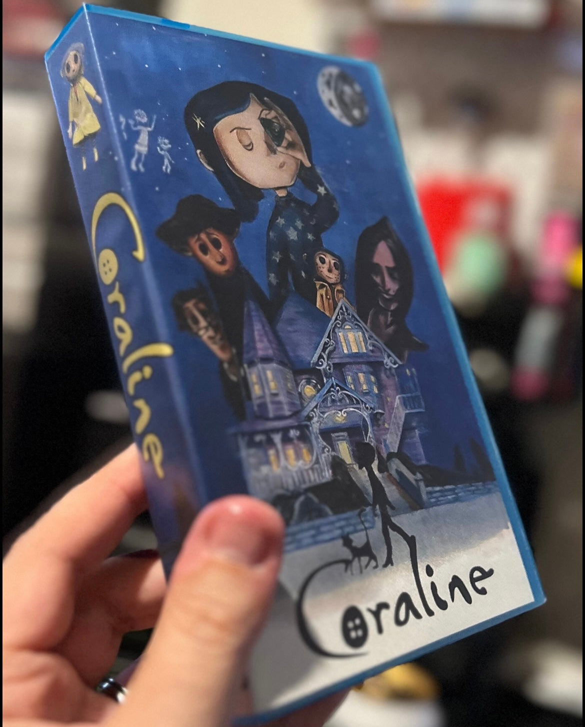 Coraline VHS Art Piece