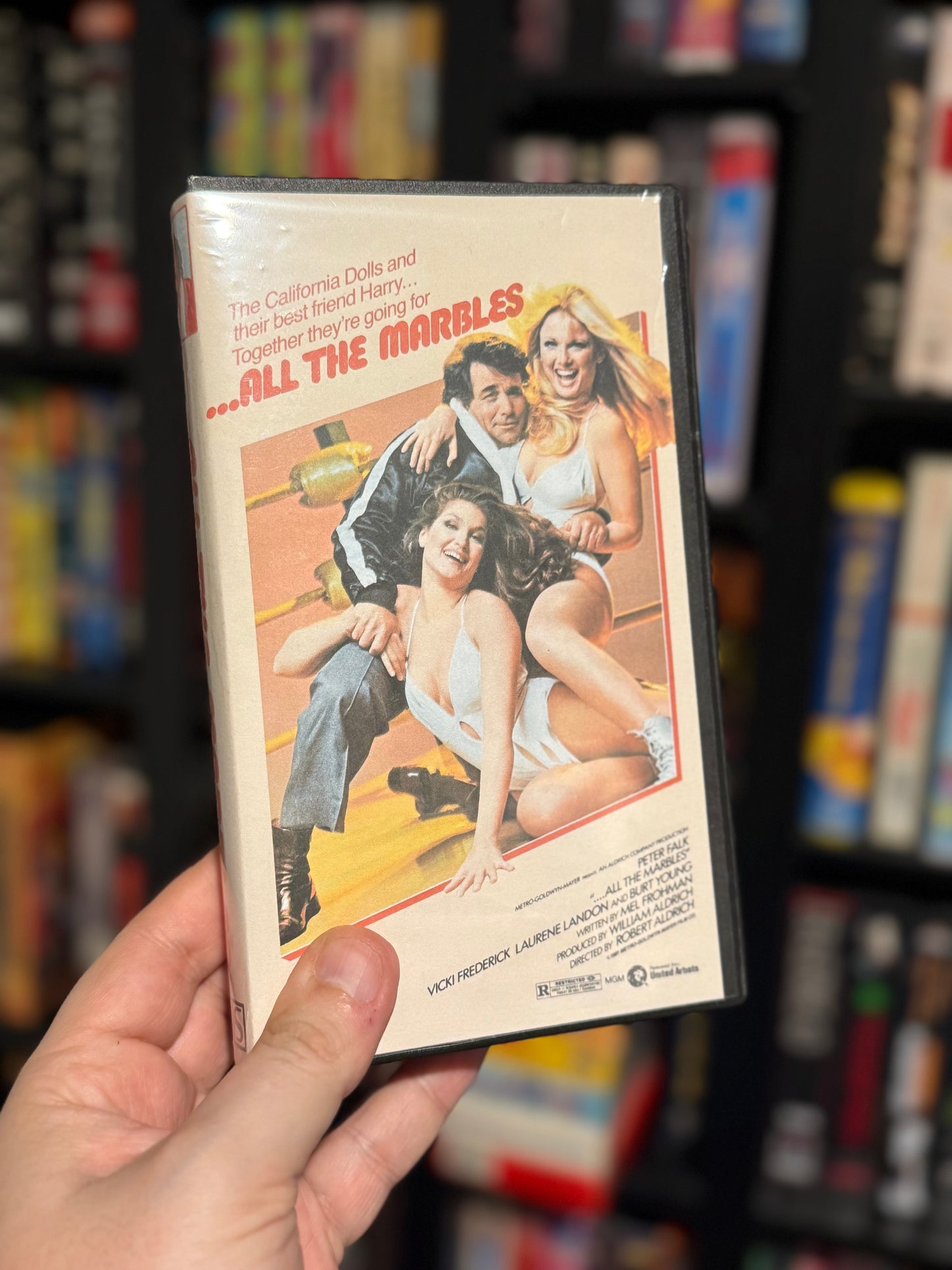 …All The Marbles VHS Art Piece