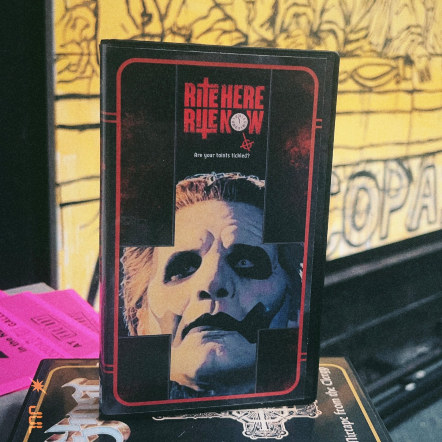 Rite Here Rite Now VHS Artpiece