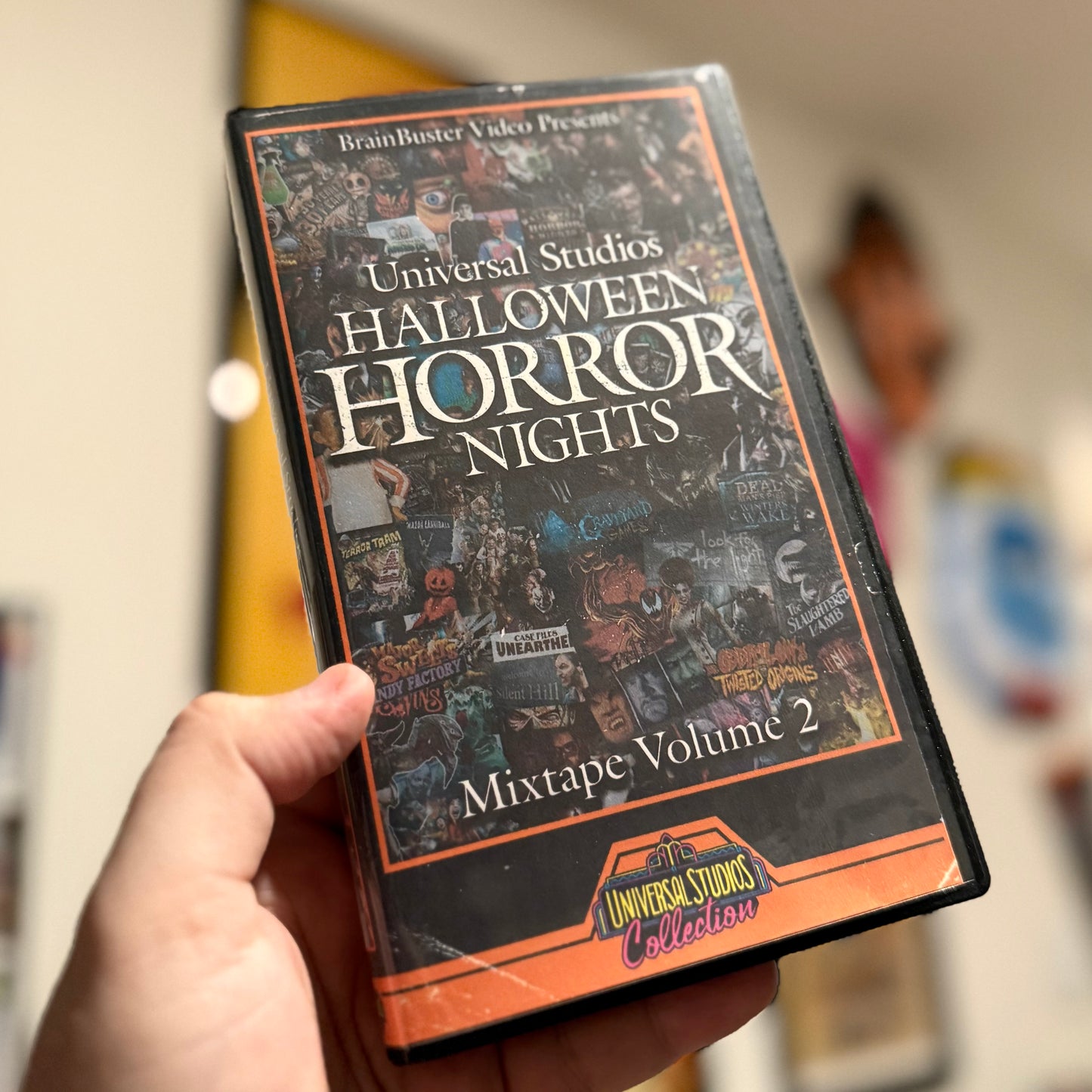 HHN Mixtape Vol 2 VHS Art Piece