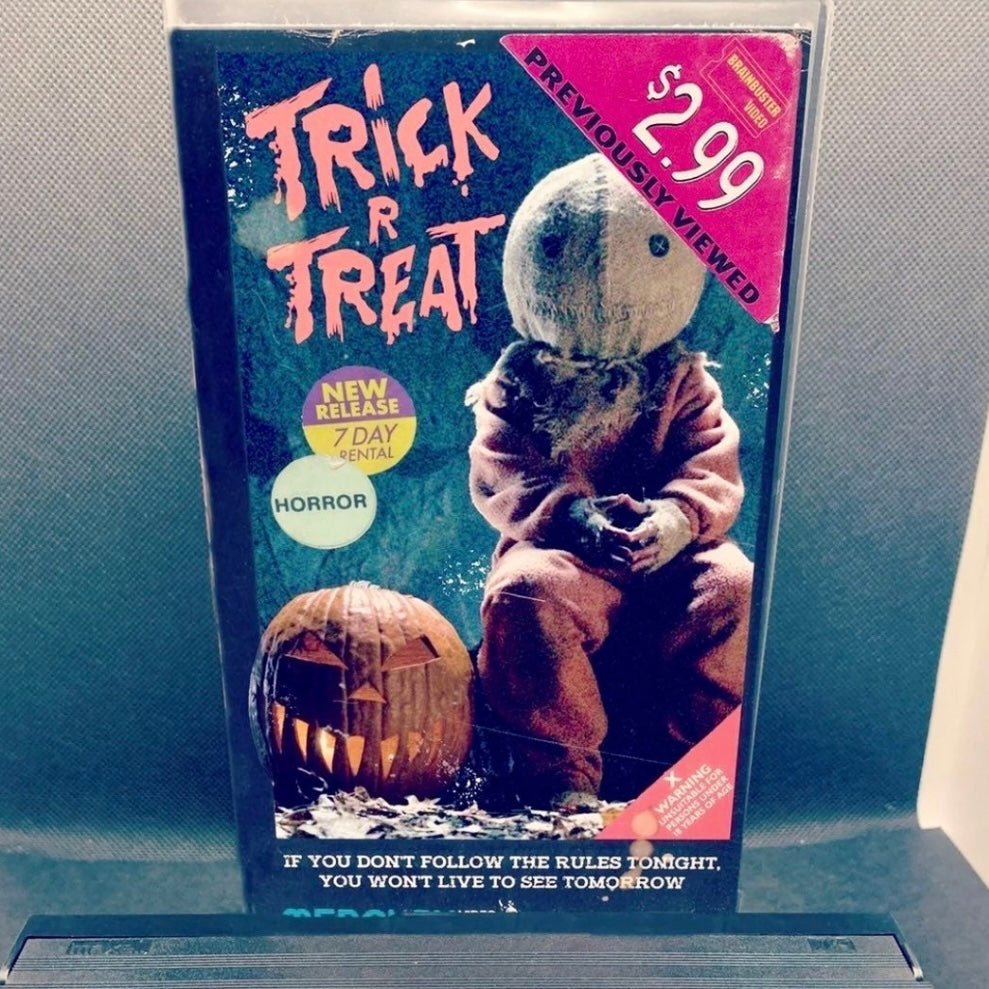Trick R Treat VHS Art Piece