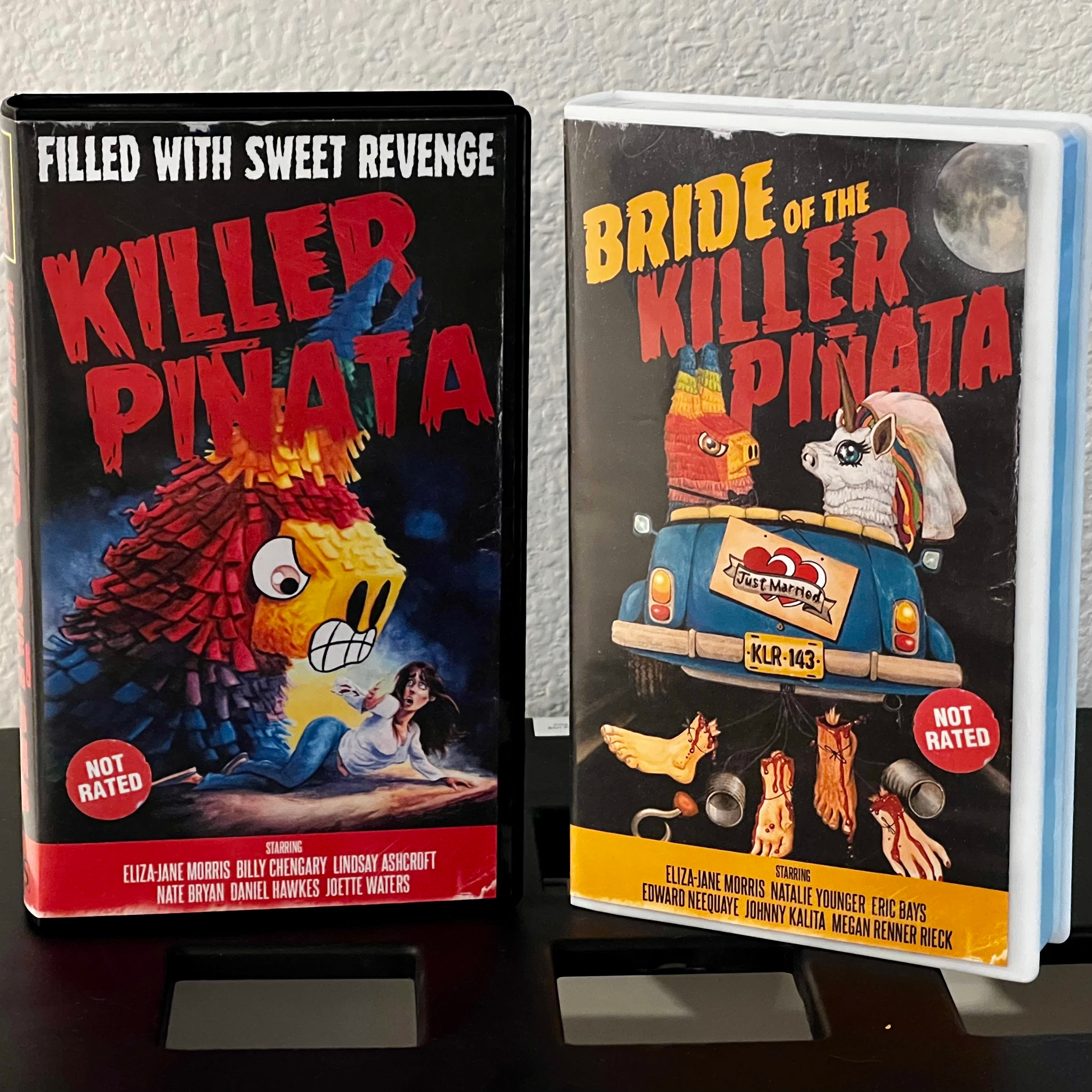 Killer Pinata & Bride of Killer Pinata VHS