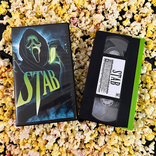 Scream/Stab VHS Art Piece