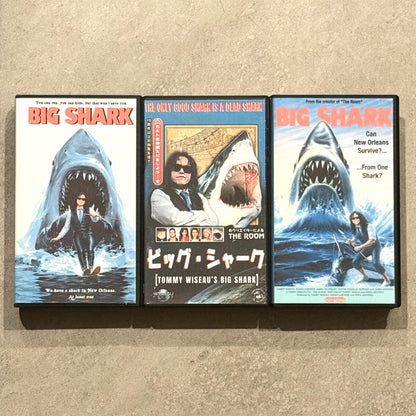 BIG SHARK VHS Art Piece