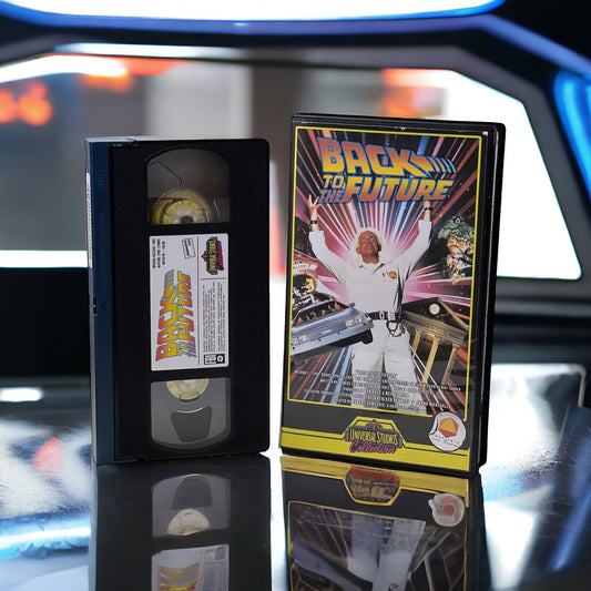 BTTF the Ride VHS Art Piece