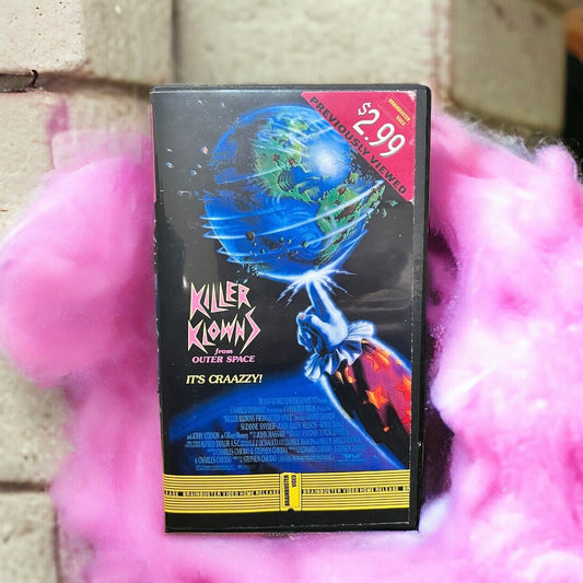 Killer Klowns VHS Art Piece