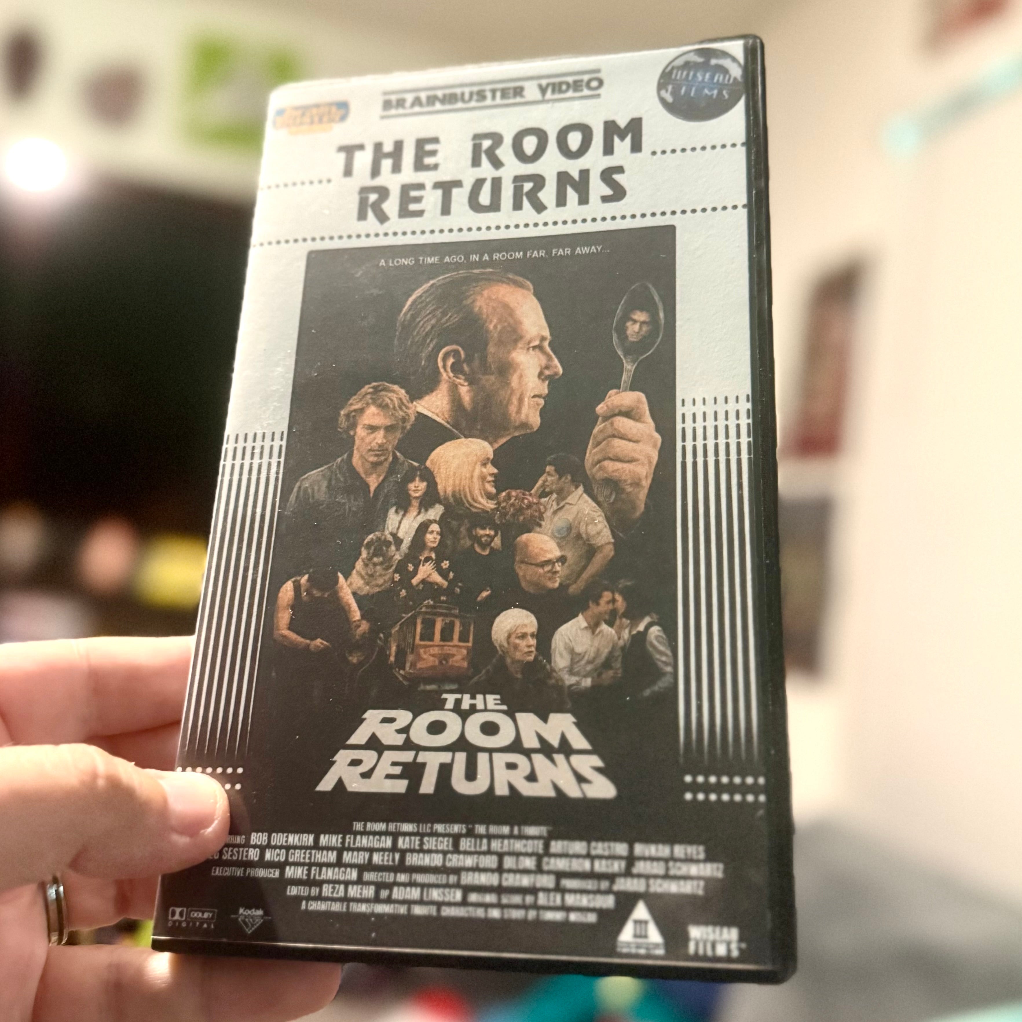 * The Room Returns VHS Art Piece