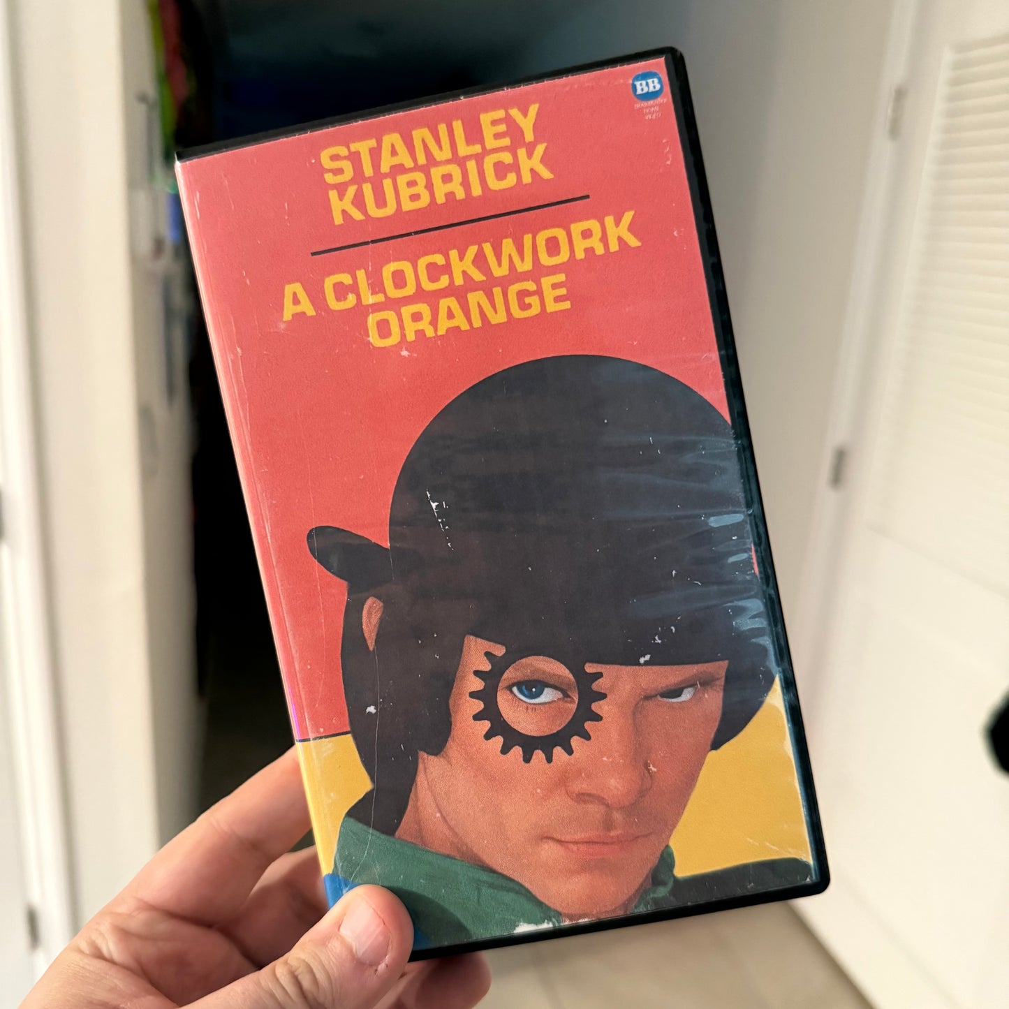 A Clockwork Orange VHS Art Piece