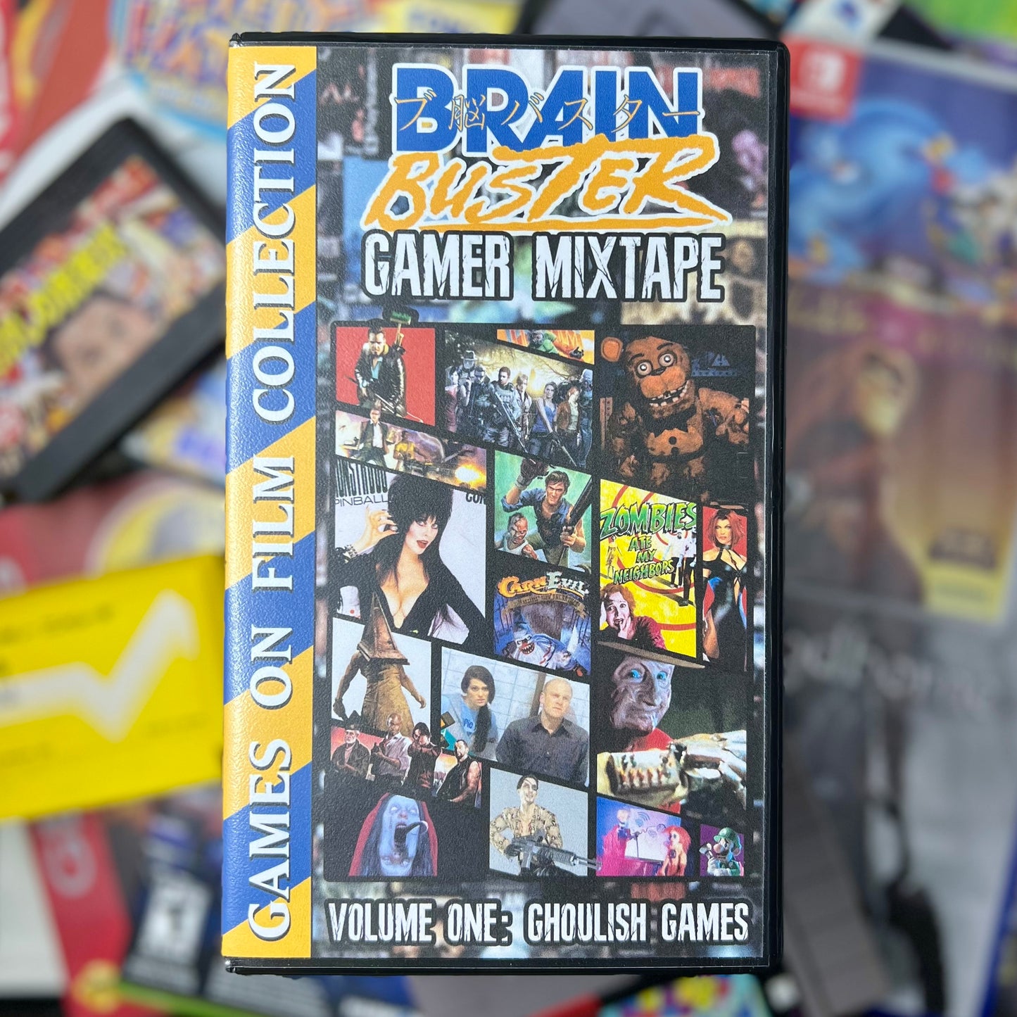 Gamer Mixtape VHS Art Piece