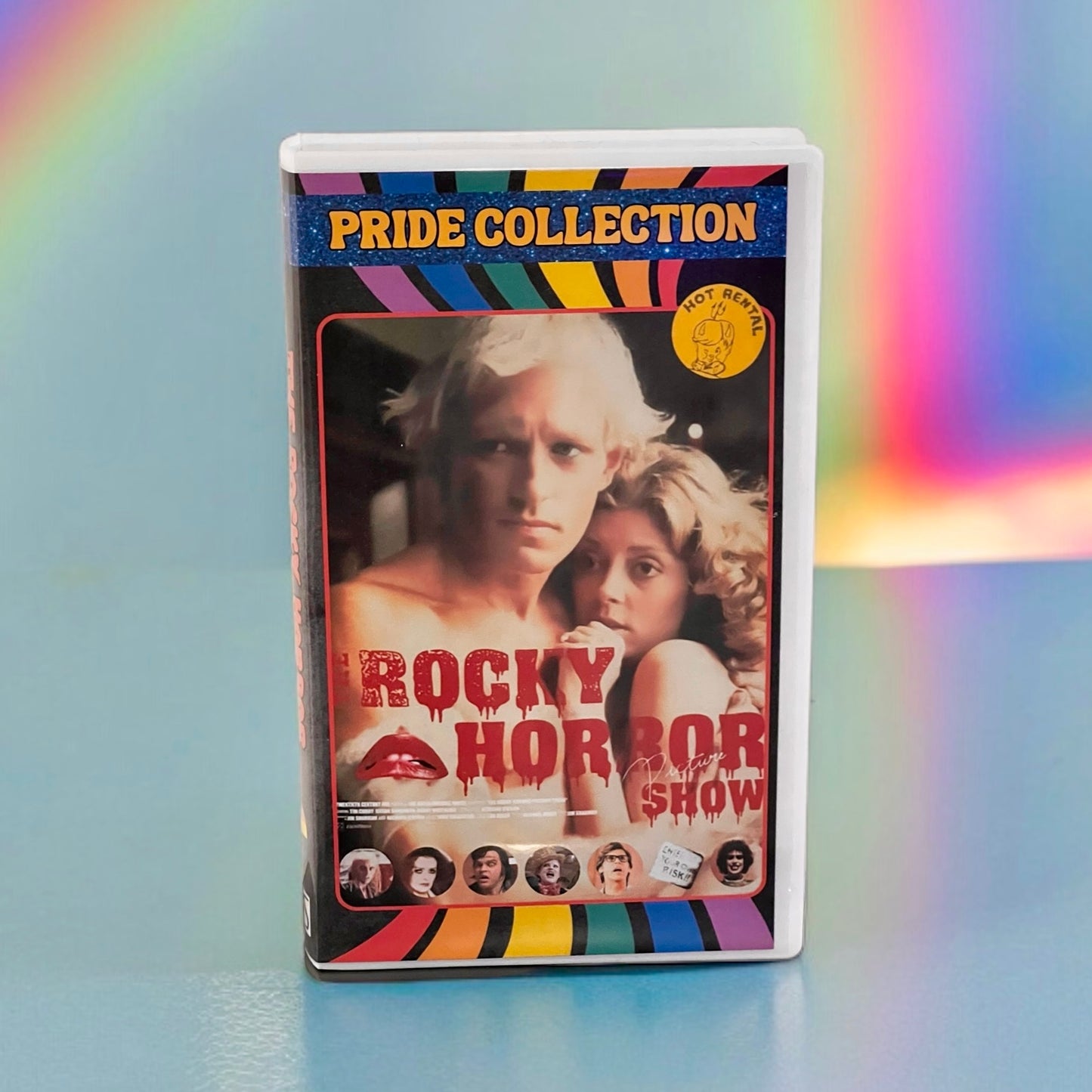 Rocky Horror VHS Art Piece