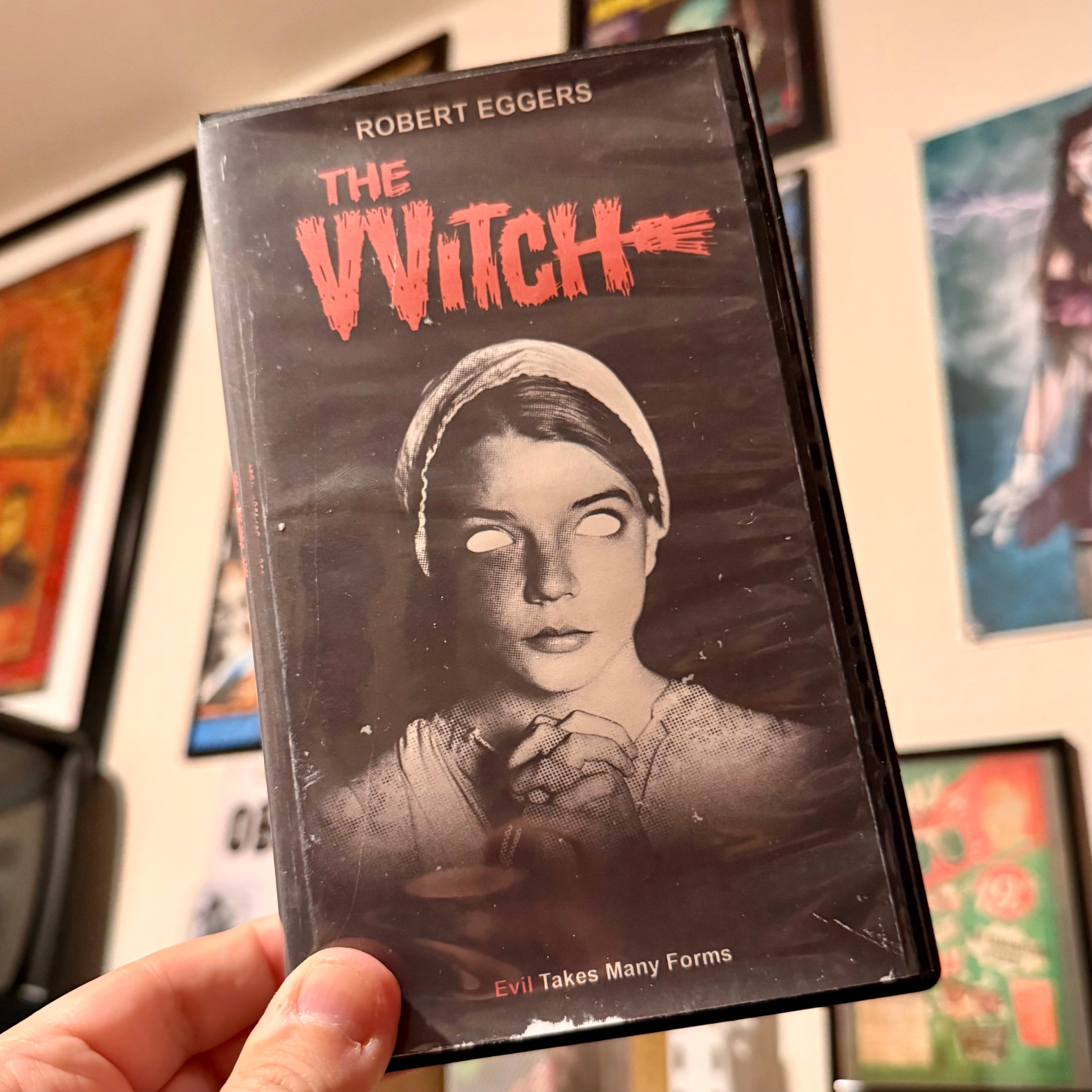 The VVitch VHS Art Piece