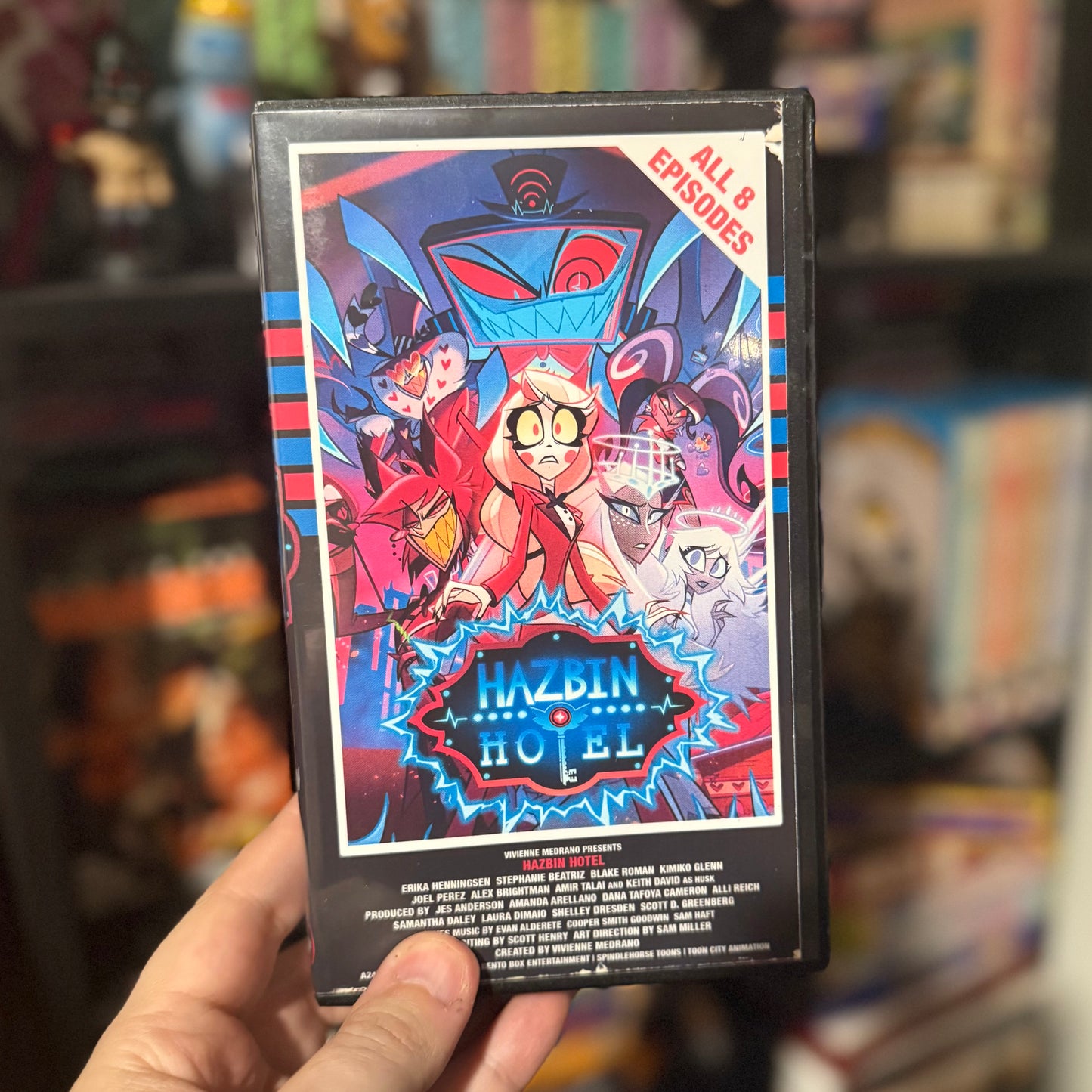 Hazbin Hotel Season 2 VHS Art Piece