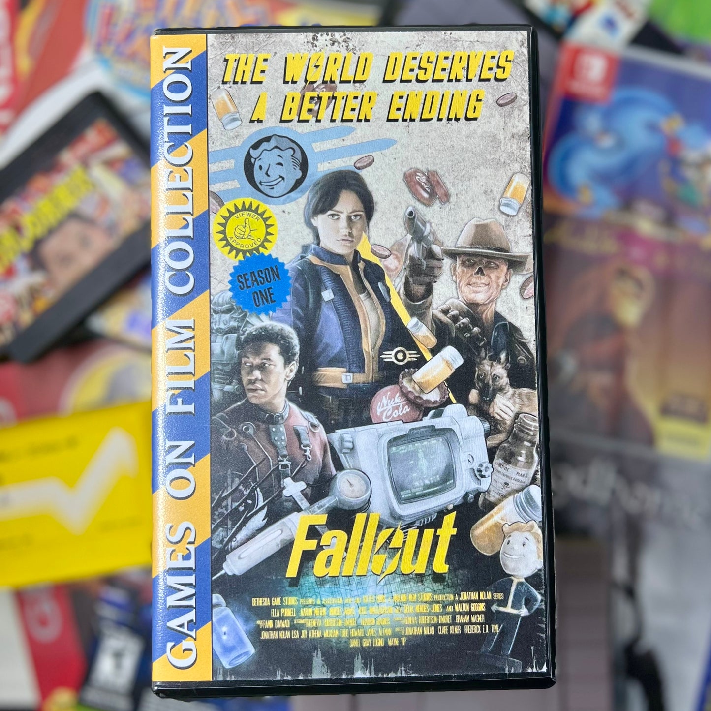 Fallout VHS Art Piece