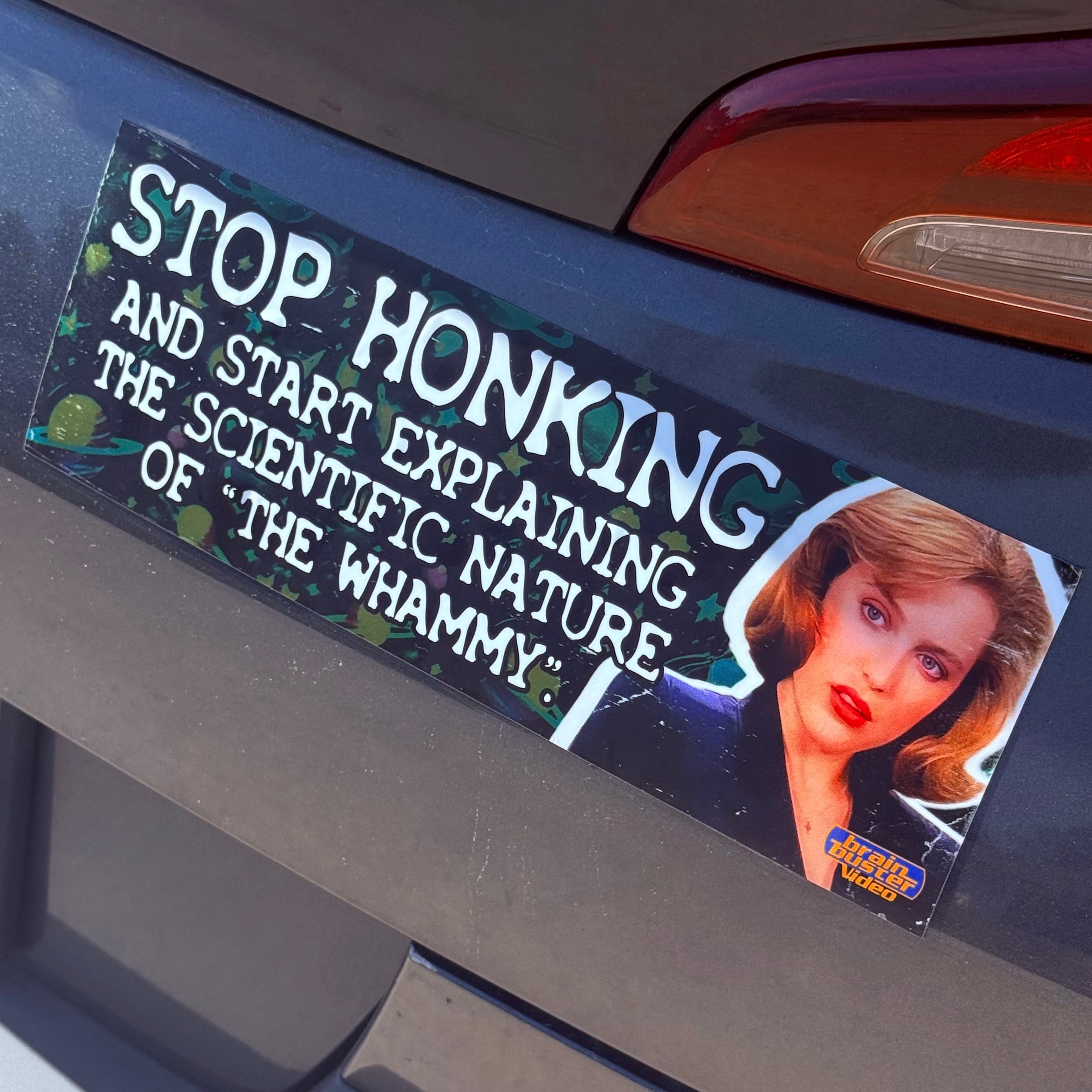 * X-Files Whammy Bumper Sticker