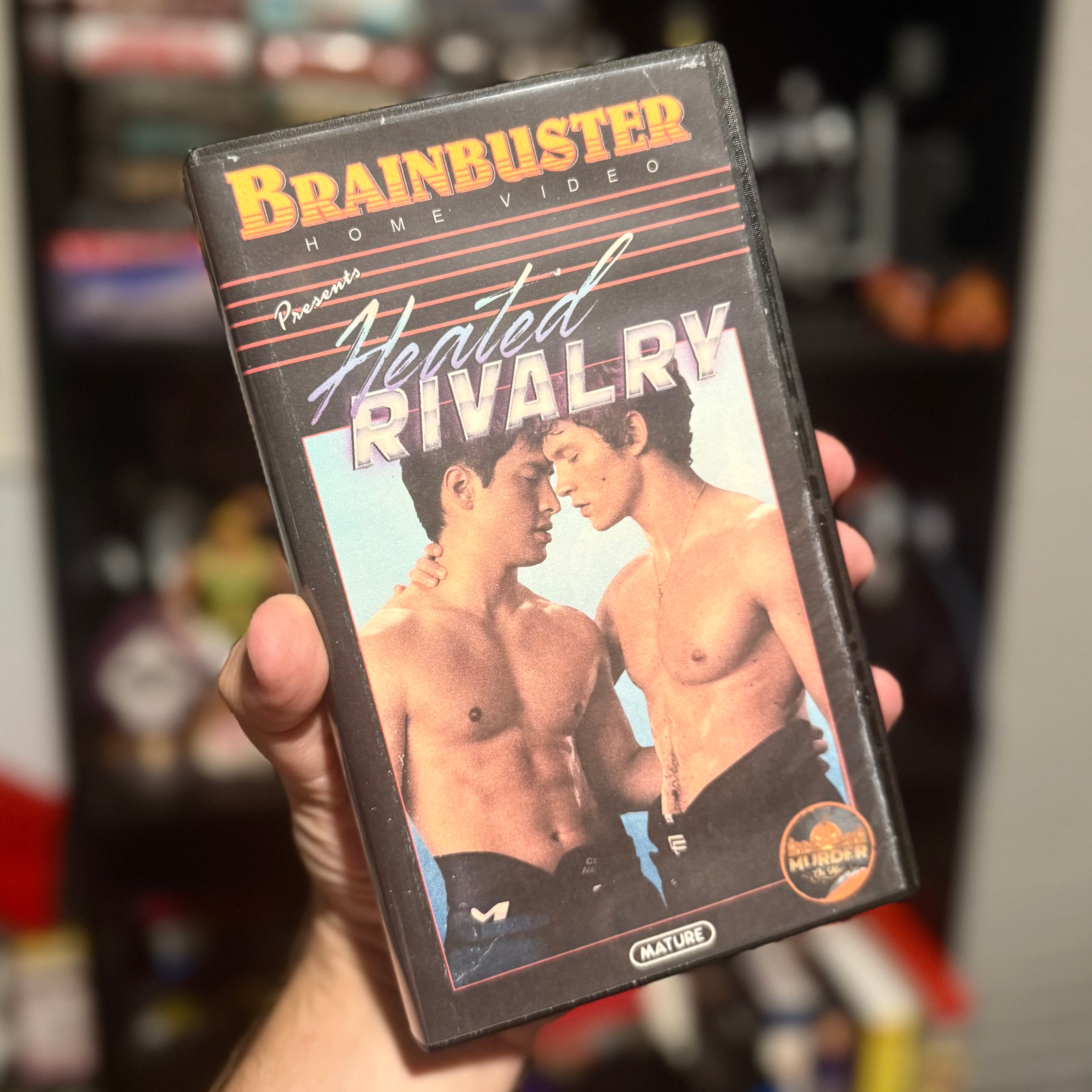Heated Rivalry VHS Art Piece