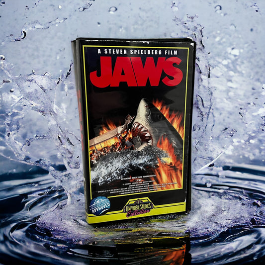 JAWS the Ride VHS Art Piece
