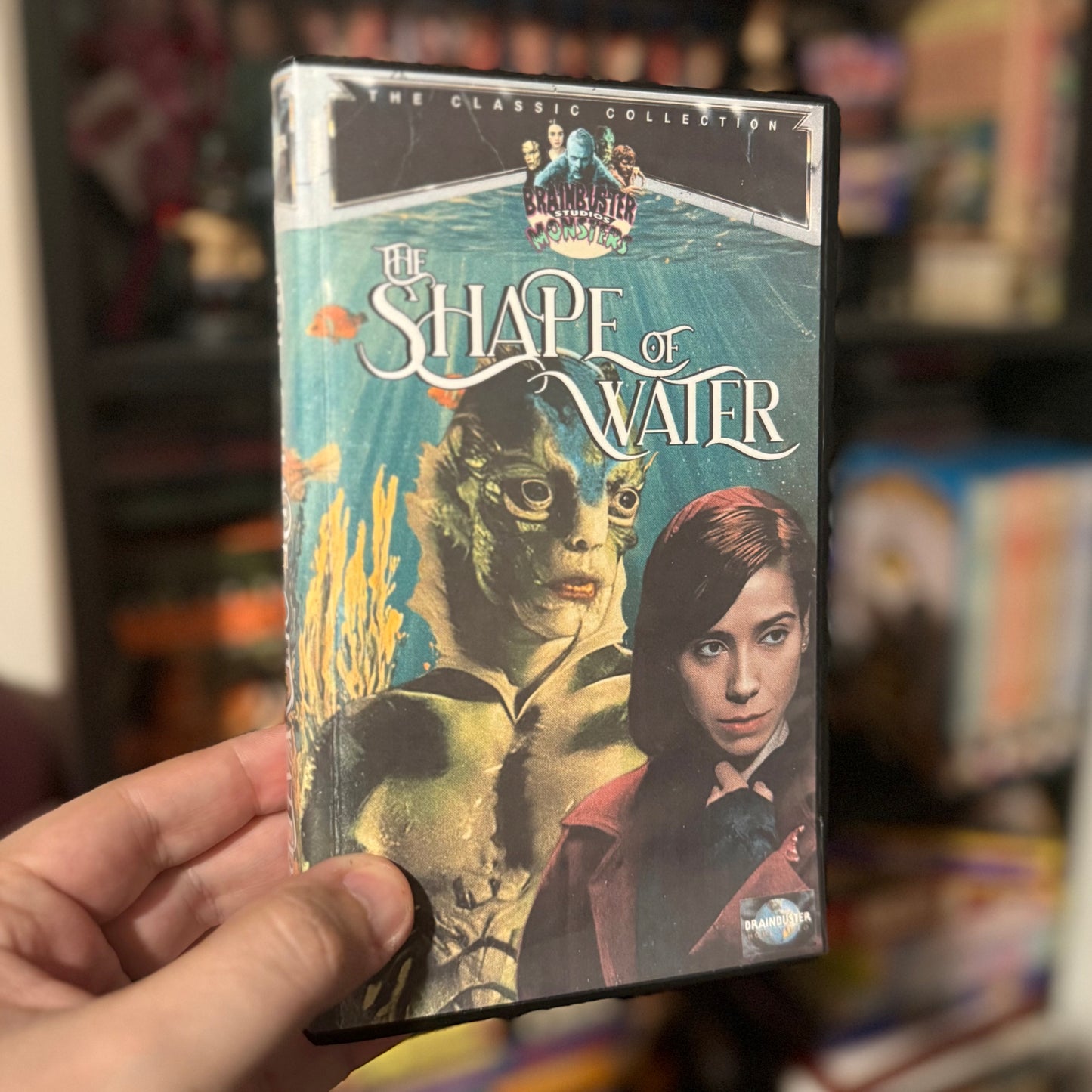 Shape of Water VHS Art Piece