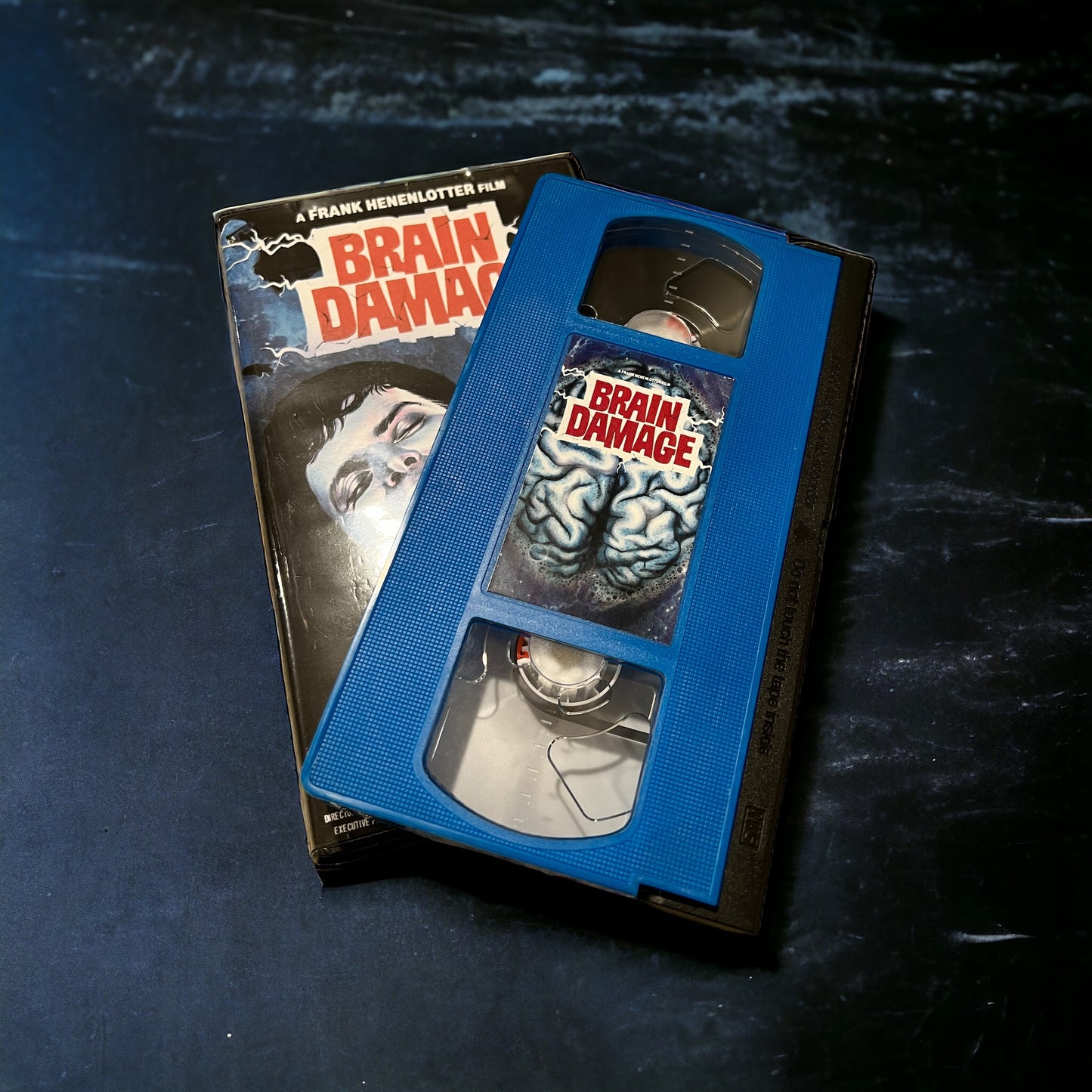 Brain Damage VHS Art Piece