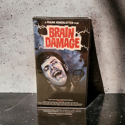 Brain Damage VHS Art Piece